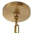 Uttermost Montreal 4 Light Brass Lantern Pendant