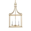Uttermost Montreal 4 Light Brass Lantern Pendant