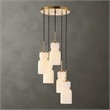 Uttermost Vanier 5 Light Cluster Pendant in Gold