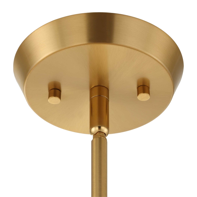 Uttermost Harness 1 Light Shade Pendant in White