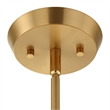 Uttermost Harness 1 Light Shade Pendant in White