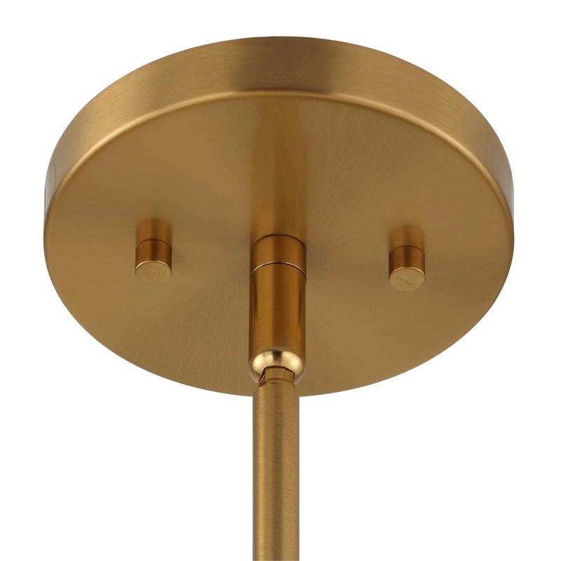 Uttermost Darby 1 Light Architectural Oval Pendant in Bronze