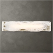 Uttermost Taffy 1 Light LED Swirl Glass Sconce in White