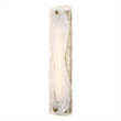 Uttermost Taffy 1 Light LED Swirl Glass Sconce in White