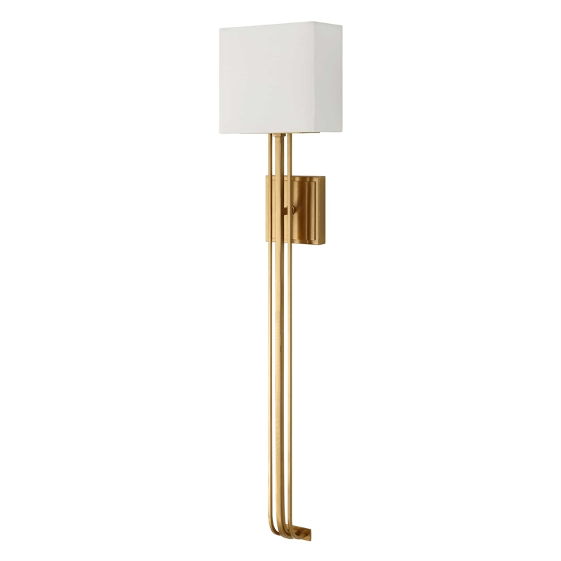 Uttermost Trenton 2 Light Brass Sconce