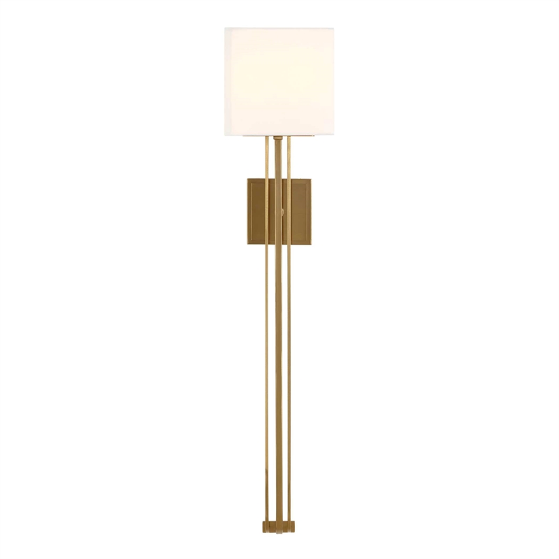 Uttermost Trenton 2 Light Brass Sconce
