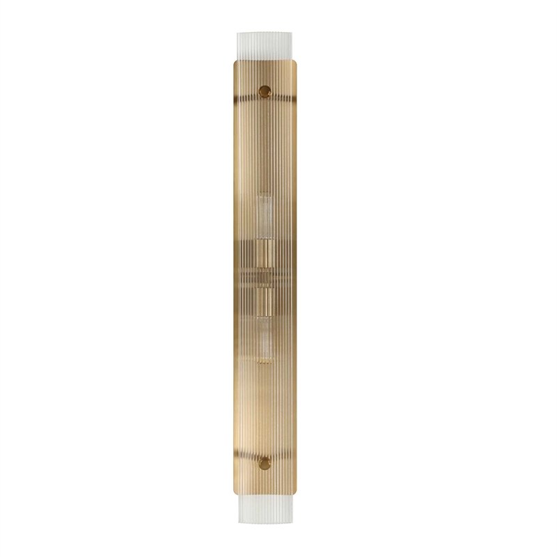Uttermost Elmhurst 2 Light Vanity Sconce in Brass