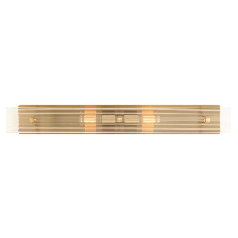 Uttermost Elmhurst 2 Light Vanity Sconce in Brass