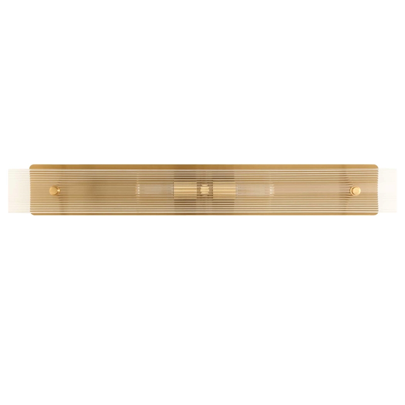 Uttermost Elmhurst 2 Light Vanity Sconce in Brass