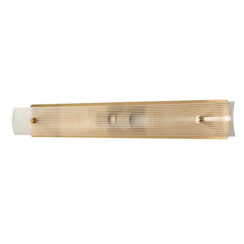 Uttermost Elmhurst 2 Light Vanity Sconce in Brass