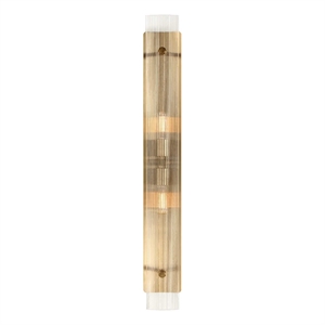 Uttermost Elmhurst 2 Light Vanity Sconce in Brass