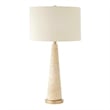 Uttermost Perkins Travertine Table Lamp in Brown/Beige