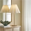 Uttermost Lilabet Fluted Shade Table Lamp in Gold