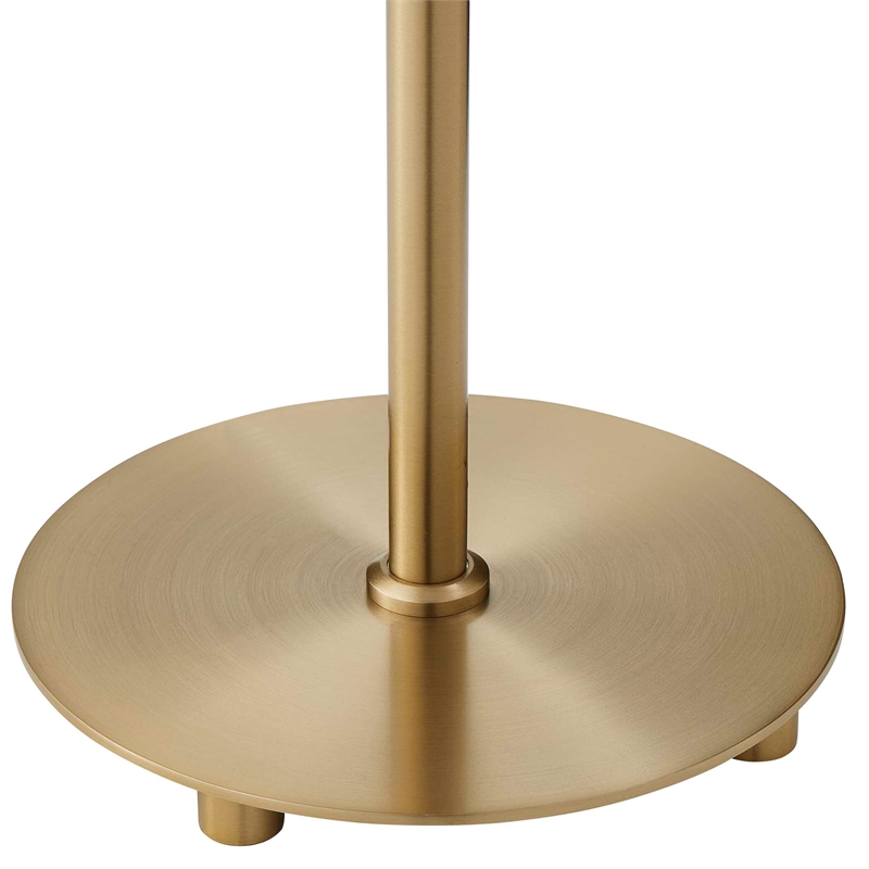 Uttermost Lilabet Fluted Shade Table Lamp in Gold