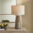 Uttermost Mosier Table Lamp in Rustic Beige/Brown