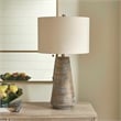 Uttermost Mosier Table Lamp in Rustic Beige/Brown