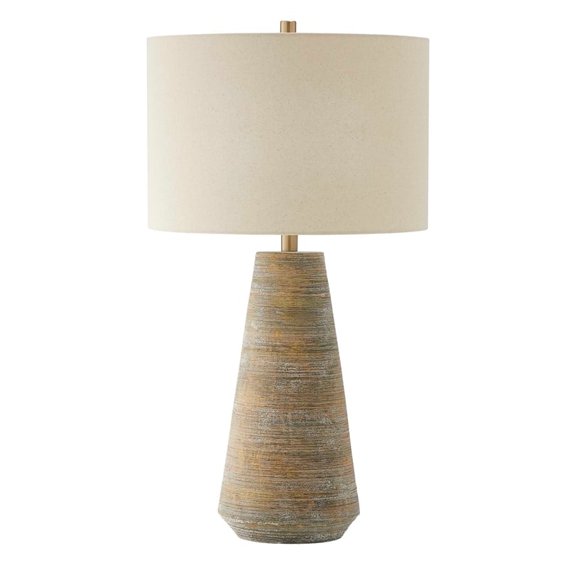 Uttermost Mosier Table Lamp in Rustic Beige/Brown