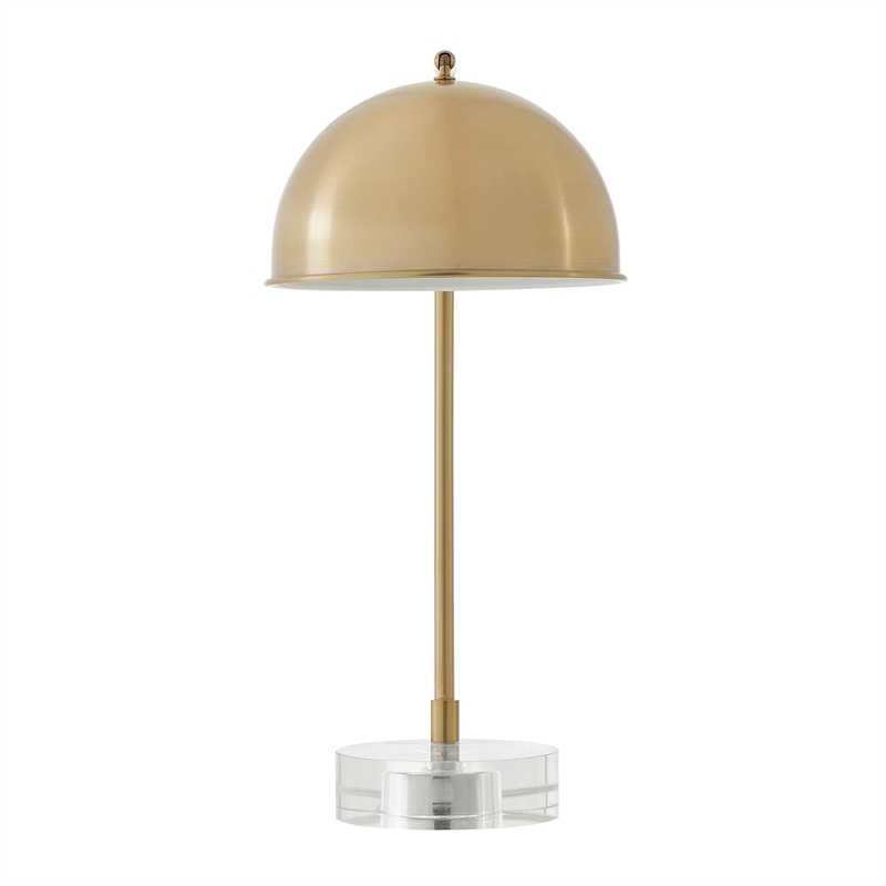 Uttermost Romani Brass Desk Lamp in Antique Brass