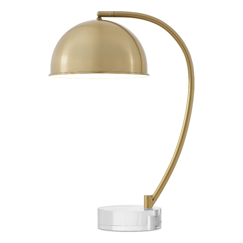 Uttermost Romani Brass Desk Lamp in Antique Brass