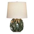 Uttermost Guinevere Table Lamp in Deep Green