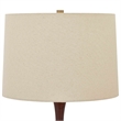 Uttermost Colette Table Lamp in Burgundy/Red