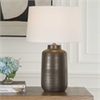 Uttermost Calderone Table Lamp in Bronze/Brown