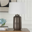 Uttermost Calderone Table Lamp in Bronze/Brown