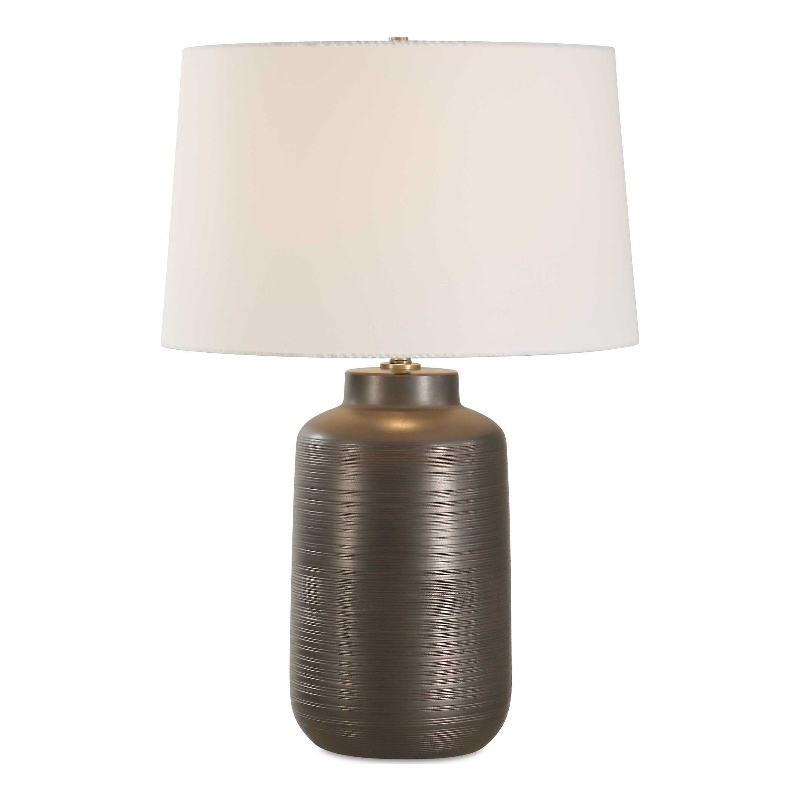 Uttermost Calderone Table Lamp in Bronze/Brown