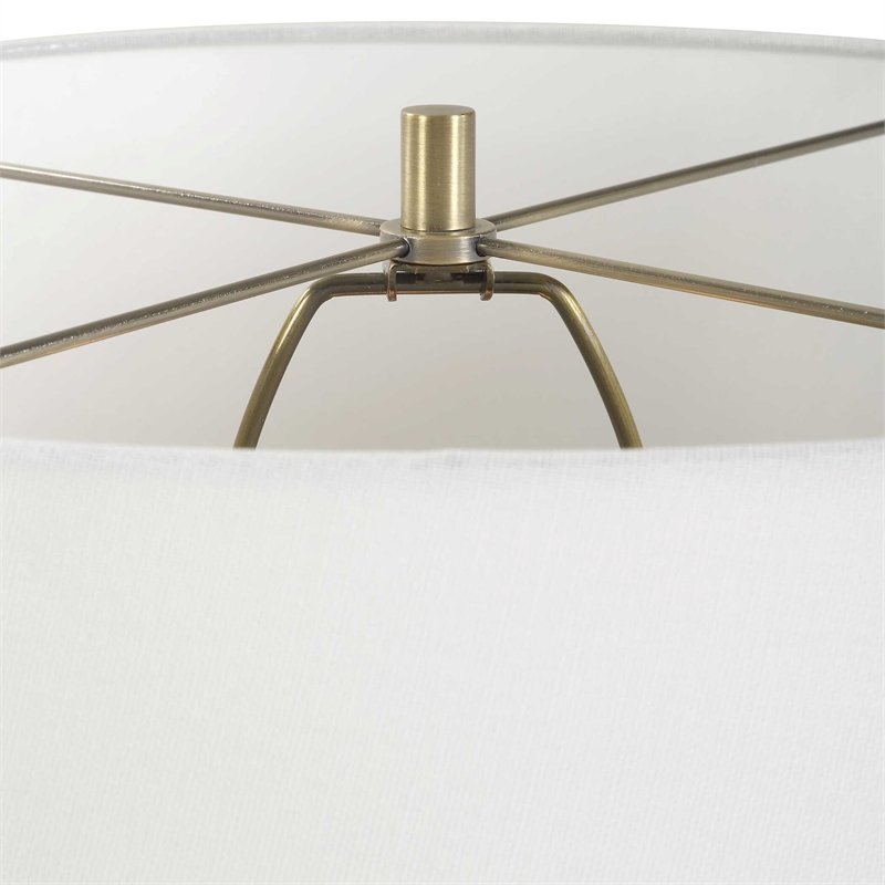 Uttermost Nocturne Aged Black Table Lamp