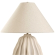 Uttermost Javary Matte Beige Table Lamp