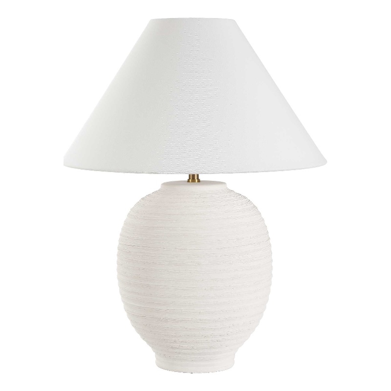 Uttermost Rocio Ceramic White Table Lamp