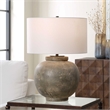 Uttermost Rock Of Ages Table Lamp Rust Brown /Gray