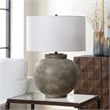 Uttermost Rock Of Ages Table Lamp Rust Brown /Gray