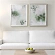 Uttermost Heat Of The Moment Hand Painted Canvas in Wite