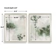 Uttermost Heat Of The Moment Hand Painted Canvas in Wite