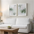 Uttermost Heat Of The Moment Hand Painted Canvas in Wite
