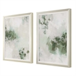 Uttermost Heat Of The Moment Hand Painted Canvas in Wite