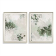 Uttermost Heat Of The Moment Hand Painted Canvas in Wite