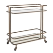 Uttermost Erivo Bronze Bar Cart in Bronze