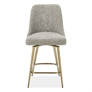 Uttermost Bramwell Upholstered Counter Stool in Gray