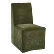Uttermost Moro Armless Moss Dining Chair in Green