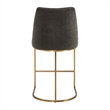 Uttermost Hanni Charcoal Counter Stool