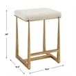Uttermost Midas Gold Counter Stool