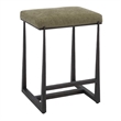 Uttermost Midas Bronze Counter Stool in Green