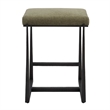 Uttermost Midas Bronze Counter Stool in Green