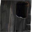 Uttermost Cipher Black Wood Totems in Black (Set of 2)