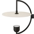 Uttermost Kyoto 4 Light Linear LED Chandelier in Black