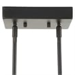Uttermost Kyoto 4 Light Linear LED Chandelier in Black