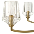 Uttermost Barcelona 6 Light Brass Chandelier in Brass