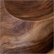 Uttermost Lomas Solid Wood Accent Stool in Natural